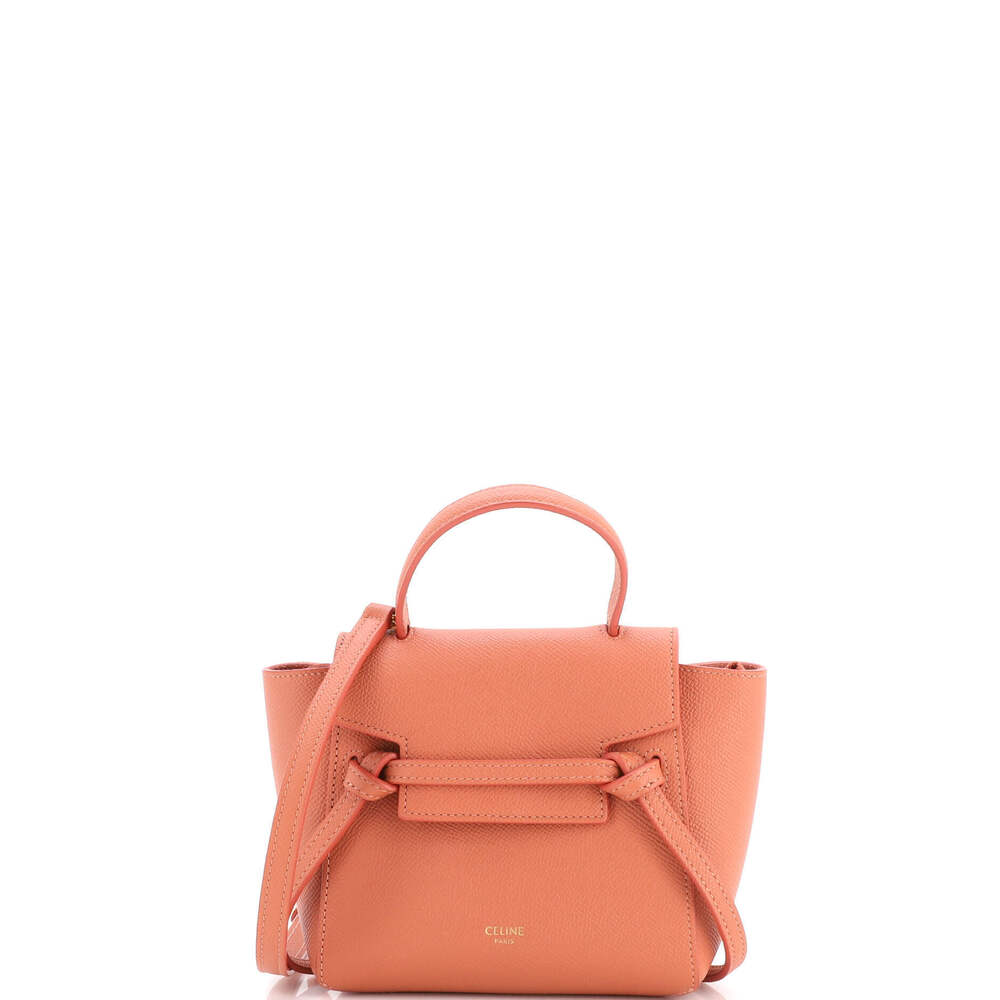 Celine Pico Belt Bag Textured Leather